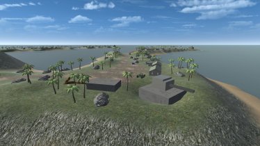 Карта «Wake Island (From Battlefield 1942)» для Ravenfield (Build 18) 2