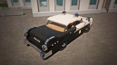 Мод "1956 Pontiac Chieftain Police Sedan" для Brick Rigs 1