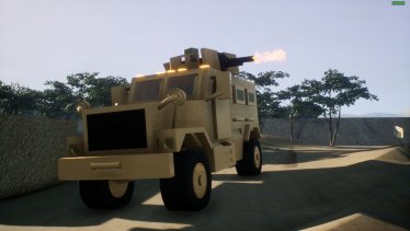 Мод "UME D900 MRAP" для Brick Rigs 2