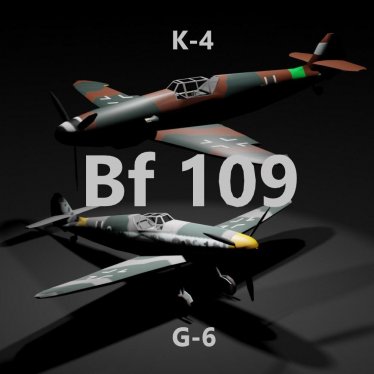 Мод «Bf 109 g-6/k-4» для Ravenfield (Build 24)