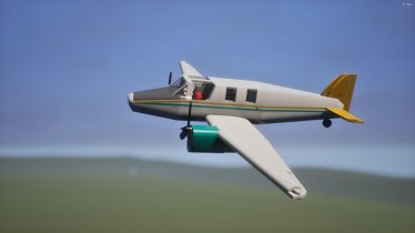 Мод "BR-25B -- Light Transport Airplane" для Brick Rigs 1