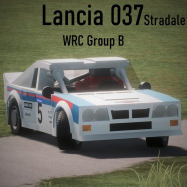 Мод "Lancia 037 Rally" для Brick Rigs