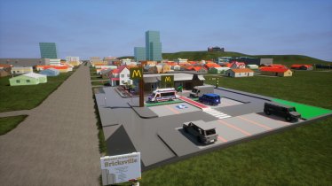 Мод "New Style McDonalds" для Brick Rigs 0