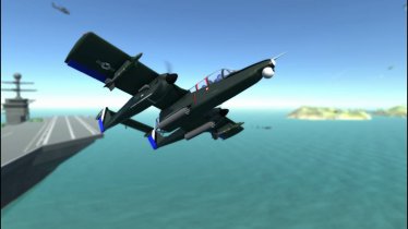 Мод «North American Rockwell OV-10 "Bronco"» для Ravenfield (Build 23) 1