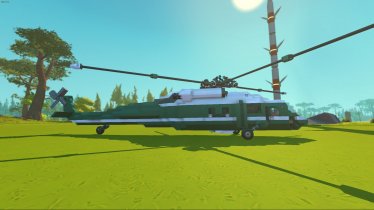 Мод "Black Hawk UH 60n PRESIDENTIAL" для Scrap Mechanic 1