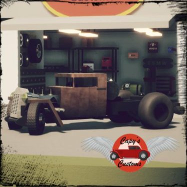 Мод "Capy's Customs Versta MM Rat Truck" для Brick Rigs
