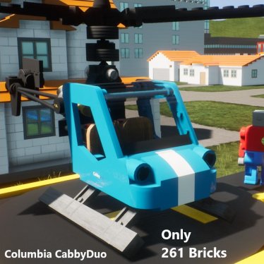 Мод "Columbia CabbyDuo Helicopter" для Brick Rigs