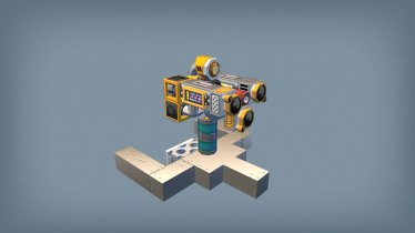 Мод "Extremely Simple Auto AI Turret" для Scrap Mechanic