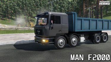 Мод «MAN F2000» для Transport Fever 2