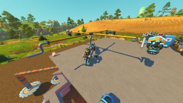 Мод "Survival GyroTipJet Flyer" для Scrap Mechanic 3