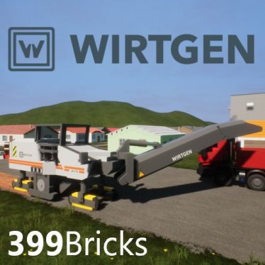 Мод "Wirtgen W210 cold milling machine" для Brick Rigs