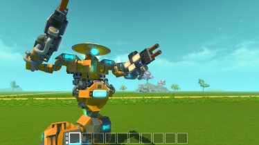 Мод "Yoshimitsu Mark II " для Scrap Mechanic 2