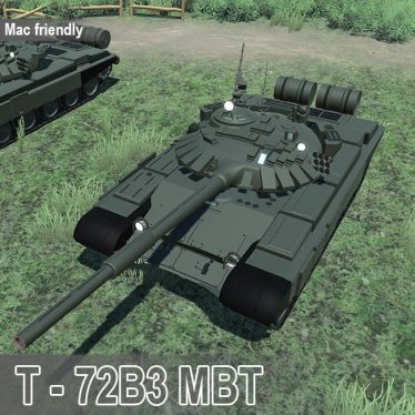 Мод «T-72B3 (WIP)» для Ravenfield (Build 20)