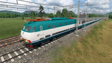 Мод «FS E444 xmpr Locomotives» для Transport Fever 2 1