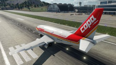 Мод «Boeing 737-100 Central American Airlines» для Transport Fever 2 2