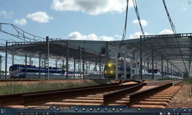 Мод «CR-like style Train station Plus丨国铁风 仿制车站插件» для Transport Fever 2