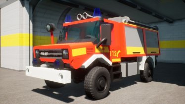 Мод "1975 CTM Freightliner MG M1 Fire Truck" для Brick Rigs 2