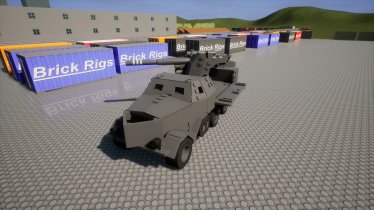 Мод "8,8 cm Flak 37 Sfl." для Brick Rigs 3