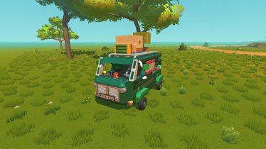 Мод "Food Truck" для Scrap Mechanic 3