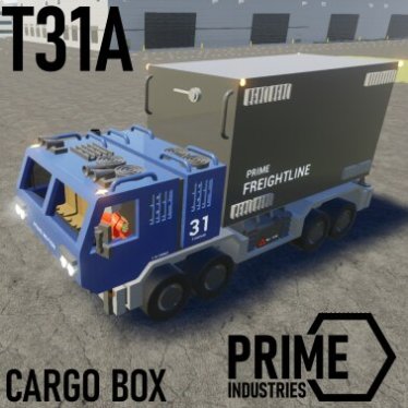 Мод "Prime T31A Box Cargo" для Brick Rigs
