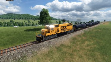 Мод «Late CSX SD40-2 Pack» для Transport Fever 2