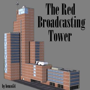 Мод "Red Broadcasting Tower" для Workers & Resources: Soviet Republic