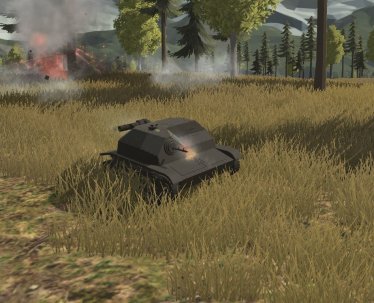 Мод «TKS tankette» для Ravenfield (Build 21) 3