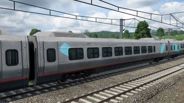 Мод «Amtrak Acela Express» для Transport Fever 2 3