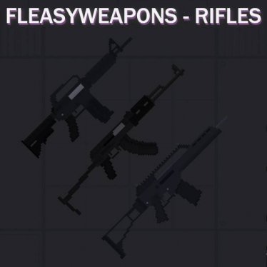 Мод "FleasyWeapons - Rifles" для People Playground