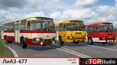 Мод «ЛиАЗ-677/677М/677МБ» для Transport Fever 2
