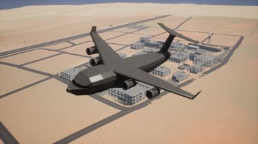 Мод "Boeing C-17" для Brick Rigs 1