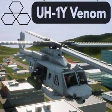 Мод "UH-1Y Venom" для Brick Rigs