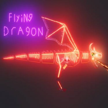 Мод "Flying dragon mech" для People Playground