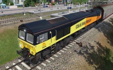 Мод «British Rail Class 66» для Transport Fever 2 3