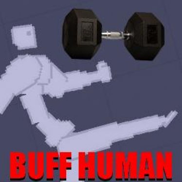 Мод "Buff Human" для People Playground