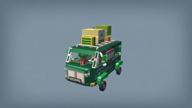 Мод "Food Truck" для Scrap Mechanic