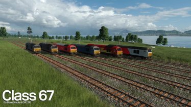 Мод «British Rail Class 67» для Transport Fever 2 2
