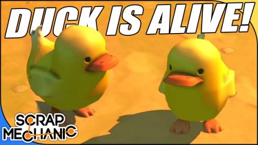 Мод "Duck Character" для Scrap Mechanic 3