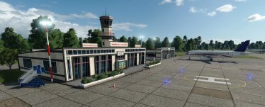 Мод «City Airport» для Transport Fever 2 3