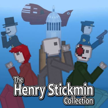 Мод "Henry Stickmin Collection MOD (130+)" для People Playground