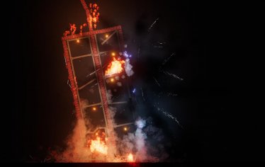 Мод "Realistic Destructible Skyscraper v3" для People Playground 0