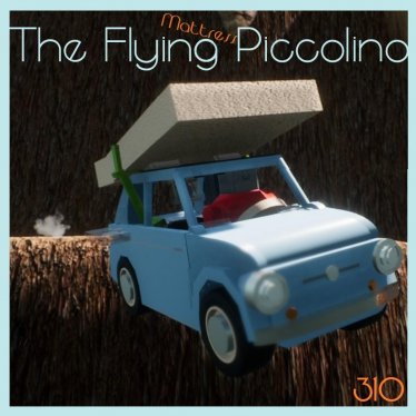 Мод "The Flying Mattress Piccolino" для Brick Rigs