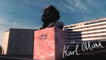 Мод "Karl Marx Statue" для Workers & Resources: Soviet Republic 2