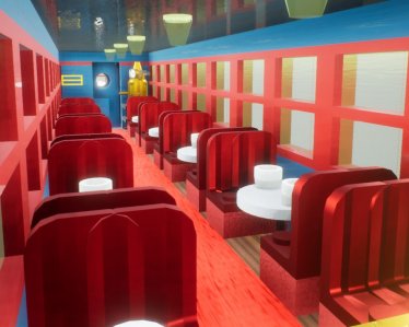 Мод "Polar Express Passenger Car Set" для Brick Rigs 3