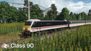 Мод «British Rail Class 90» для Transport Fever 2 3