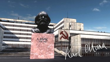 Мод "Karl Marx Statue" для Workers & Resources: Soviet Republic 0