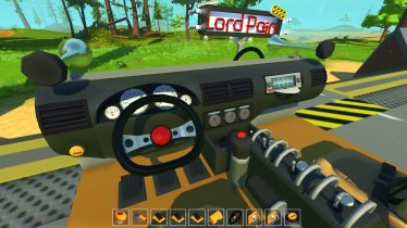 Мод "Car Interior Parts by Lord Pain" для Scrap Mechanic 1