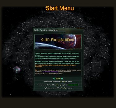 Мод «Guilli's Planet Modifiers» для Stellaris (v2.6.0 - 2.6.1) 2