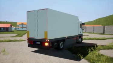 Мод "MAN TGX 18.500 4x2 Box Truck" для Brick Rigs 2