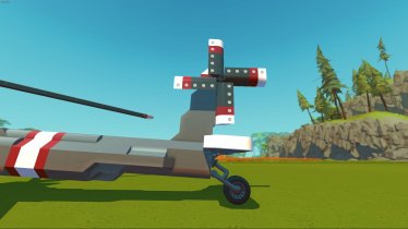 Мод "McDonnell Douglas AH-64 Apache" для Scrap Mechanic 0